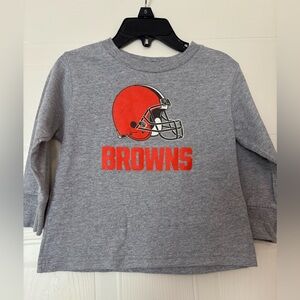 🛍️3 for $12🛍️- 3T toddler Chicago Browns long sleeve